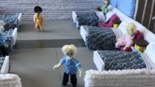 Knitted hospital
