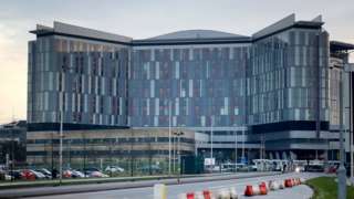 Queen Elizabeth University Hospital in Glasgow jan 2019