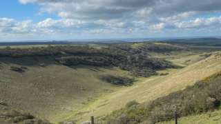 Overlooking Cuckmere Haven in East Sussex