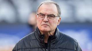 Leeds head coach Marcelo Bielsa