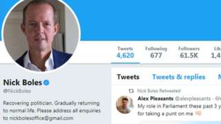 Nick Boles' Twitter profile