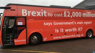Brexit Facts Bus