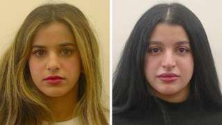 Sisters Asra Abdullah Alsehli, 24, and Amaal Abdullah Alsehli, 23