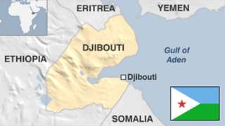 Map of Djibouti