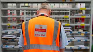 Royal Mail sorting office