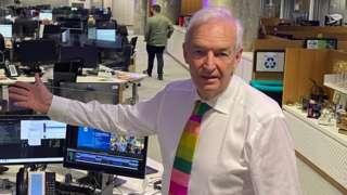 Jon Snow on his final day at Channel 4 News