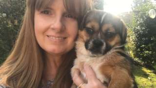 Sarah-Louise Heslop and Bailey