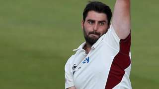 Brett Hutton's return of 6-57 is bettered only by his career-best 8-57 against Gloucestershire, also at Wantage Road, in June 2018