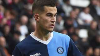Albanian Anis Mehmeti is Wycombe's top scorer this season with eight League One goals