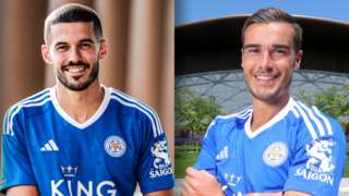 Conor Coady and Harry Winks have joined Leicester