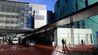 The entrance at the RVI