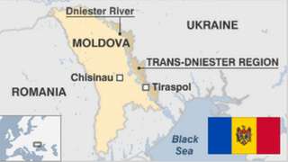 Map of Moldova