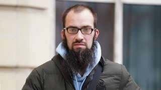 Abdullah Qureshi leaving court