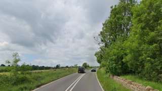 A44 in Enstone, West Oxfordshire
