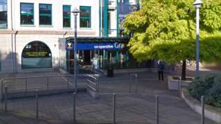 Exterior of The Co-op Grande Marche store in St Helier, Jersey