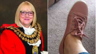 Councillor Laura Booth/shoes