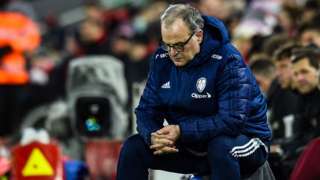 Leeds head coach Marcelo Bielsa