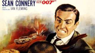 Goldfinger movie poster from 1964