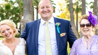 Tracy, Wayne and Jean Phillips