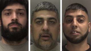 Left to right: Omar Ramzan, Saghawat Ramzan and Mohammed Sageer