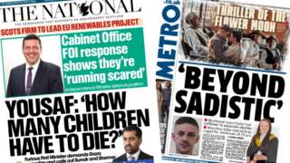 composite image - the National and the Metro