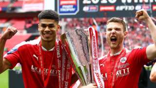 Barnsley won the Johnstone's Paint Trophy in 2016