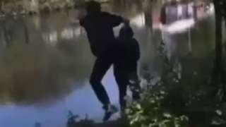 Footage of the attack by Benjamin Bridgeman