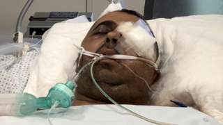 Nader al-Sharif in hospital