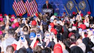 Trump campaign rally in New Hampshire