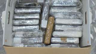 drugs hidden in lorry
