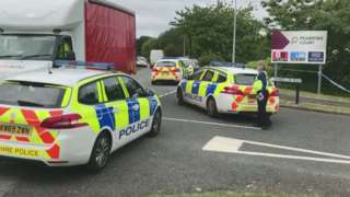 Protest in Runcorn