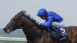 William Buick riding Adayar
