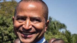 Moise Katumbi in Lubumbashi in 2015 while governor of Katanga province.
