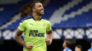 Newcastle forward Callum Wilson