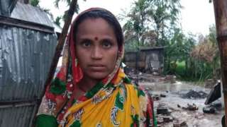 Hindu woman Nanda Rani from Rangpur District