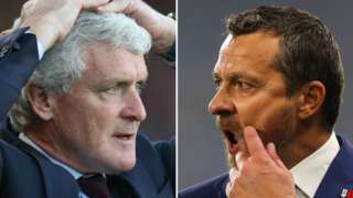 Mark Hughes and Slavisa Jokanovic