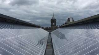 Carlisle Station roof