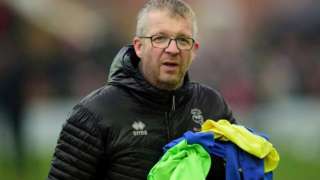 Lincoln City FC's kitman Terry Bourne