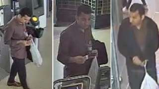 CCTV images of a man officers want to speak in connection with the incident have now been released