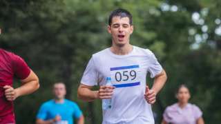 Exhausted and hot runner