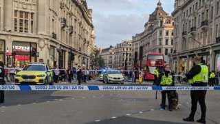 Police at Oxford Circus