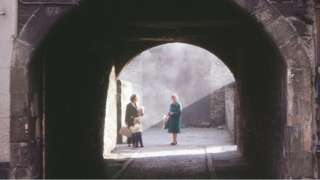A view of Edinburgh the 1950"s captured by the late street photographer Robert Blomfield