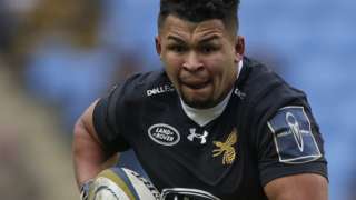 TJ Harris in action for Wasps