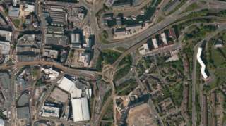 A57 from above