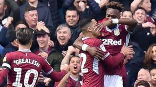 Of Tammy Abraham's 's 22 Championship goals this season, 18 have been at Villa Park
