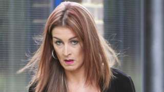 Naomi Oxley appearing at Hastings magistrates court