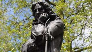 Edward Colston statue in Bristol