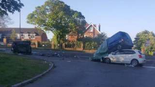 Farningham crash