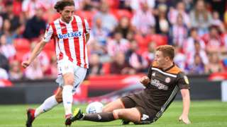 Joe Allen and Lewis MacLeod challenge