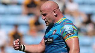 The nine-try Wasps-Leicester final day extravaganza at the Ricoh Arena was highlighted by a rare try for Tigers' England prop Dan Cole